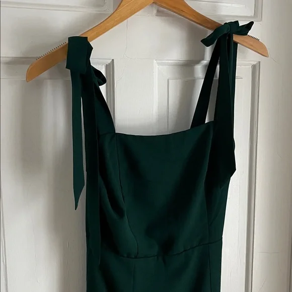 NWOT Petal & Pup Laurel Midi Dress in Emerald - Picture 4 of 6